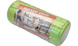 Wałek do masażu YATE - 33x14 cm, zielony