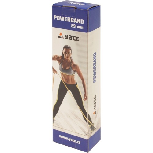 Guma oporowa YATE Powerband 2080x4,5x29 mm, niebieska