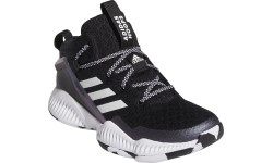 Buty do koszykówki dla młodzieży Adidas Lockdown J czarne FZ1696