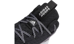 Buty do koszykówki dla młodzieży Adidas Lockdown J czarne FZ1696