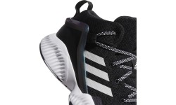 Buty do koszykówki dla młodzieży Adidas Lockdown J czarne FZ1696