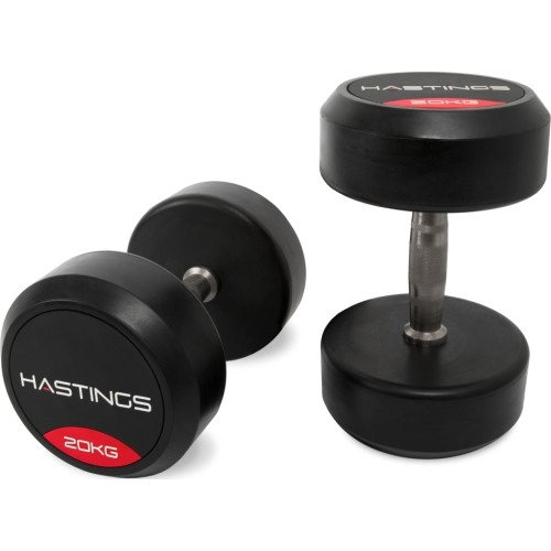 Zestaw profesjonalnych hantli Hastings 20 kg