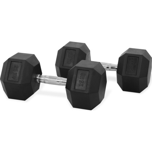 Zestaw hantli sześciokątnych Hastings, 25 kg