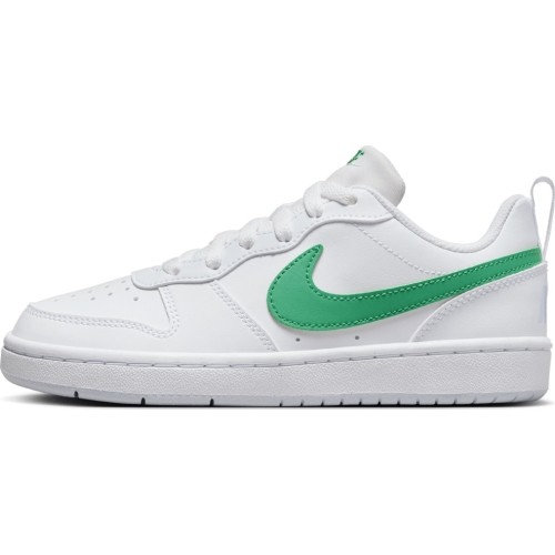 Buty młodzieżowe Nike Court Borough Low White Green DV5456 109