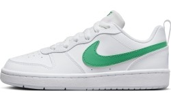 Buty młodzieżowe Nike Court Borough Low White Green DV5456 109