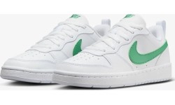 Buty młodzieżowe Nike Court Borough Low White Green DV5456 109
