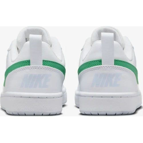 Buty młodzieżowe Nike Court Borough Low White Green DV5456 109