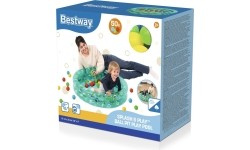 Zielony basen 91x20 cm + piłki BESTWAY