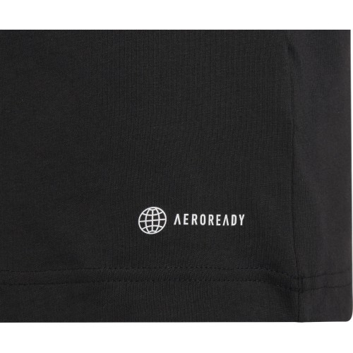 Koszulka młodzieżowa Adidas Ent22 Tee Y czarna HC0443