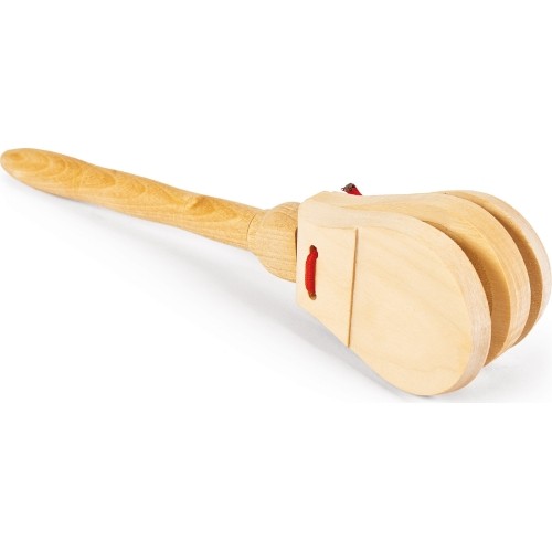 Castanets with a handle