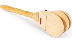 Castanets with a handle
