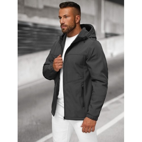J.Style Softshell Striukė Vyrams Gray 27B6523-5