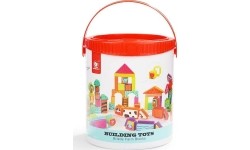 Set of Blocks "Farm" Top Bright, 80 Pcs.