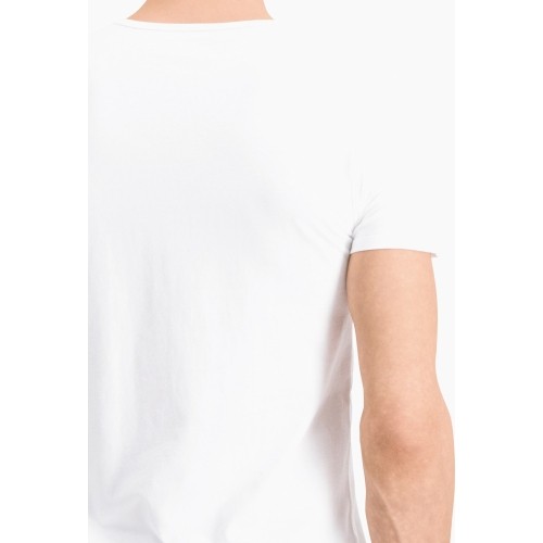 Puma koszulka męska Basic 2p V-N White