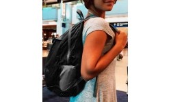 Plecak miejski uniwersalny wycieczkowy podróżny Travelon Daypack Packable - 18 l, Czarny