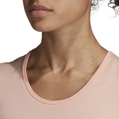Koszulka damska Adidas W Mo Pr T-Shirt Coral EH6470