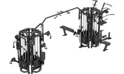 Stacja treningowa 8-stanowiskowa UpForm UF-T004 