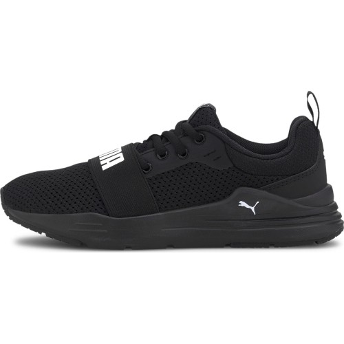Buty młodzieżowe Puma Wired Run Jr High Risk Black 374214 01