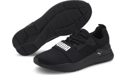Buty młodzieżowe Puma Wired Run Jr High Risk Black 374214 01