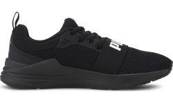 Buty młodzieżowe Puma Wired Run Jr High Risk Black 374214 01