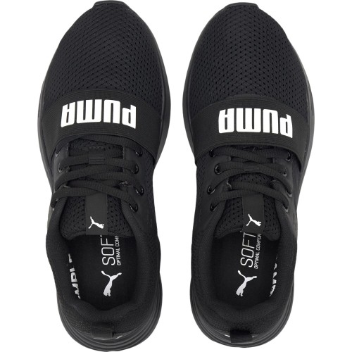 Buty młodzieżowe Puma Wired Run Jr High Risk Black 374214 01