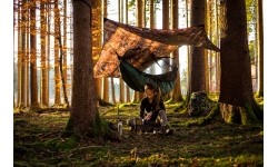 Płachta biwakowa Amazon Traveller Forest, brązowa