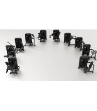 Zestaw maszyn do treningu obwodowego UpForm S-line - 10 szt.