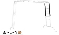 PlayBase - drabinka ramowa z górnym spawem męsko-żeńskim