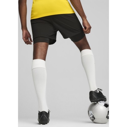 Spodenki piłkarskie Puma TeamGoal 2in1, czarne 658774 03