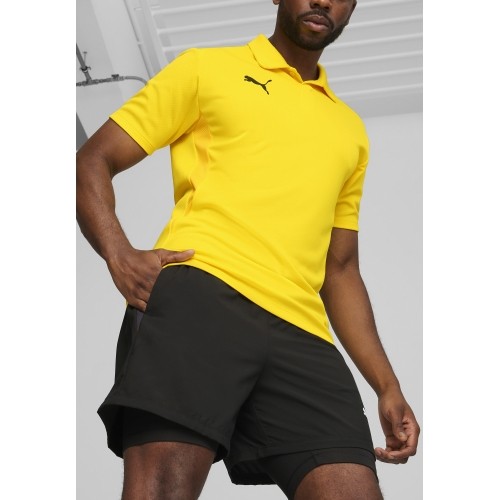 Spodenki piłkarskie Puma TeamGoal 2in1, czarne 658774 03