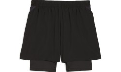 Spodenki piłkarskie Puma TeamGoal 2in1, czarne 658774 03