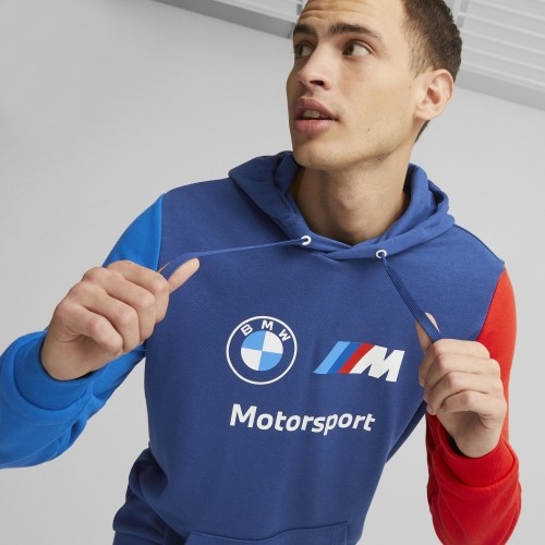 Bluza męska Puma BMW MMS Ess FT Hoodie Pro Blue 538143 04