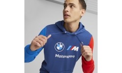 Bluza męska Puma BMW MMS Ess FT Hoodie Pro Blue 538143 04