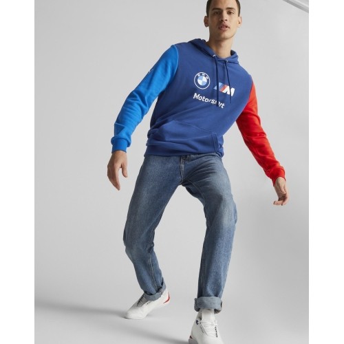Bluza męska Puma BMW MMS Ess FT Hoodie Pro Blue 538143 04