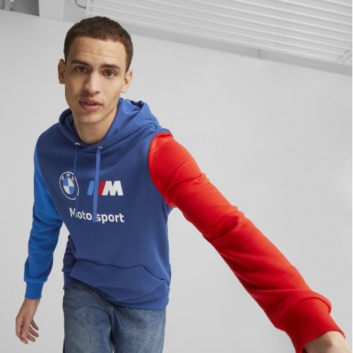 Bluza męska Puma BMW MMS Ess FT Hoodie Pro Blue 538143 04
