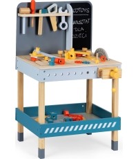 Drewniany warsztat z narzędziami - 47 el. Ecotoys