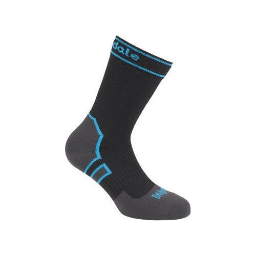 Skarpety Bridgedale Storm Sock Boot, czarno-niebieskie - 845