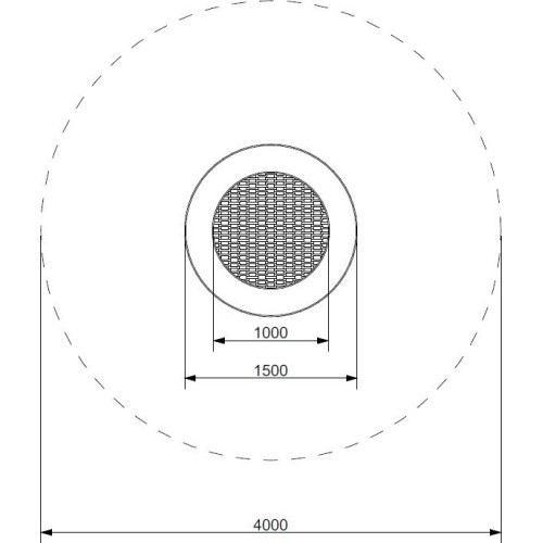 Trampolina Inter-Play Rado 150 cm