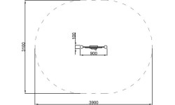 Wielofunkcyjna tablica na plac zabaw Inter-Play Sono 3