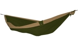 Hamak podwójny Ticket To The Moon, zielono-brązowy