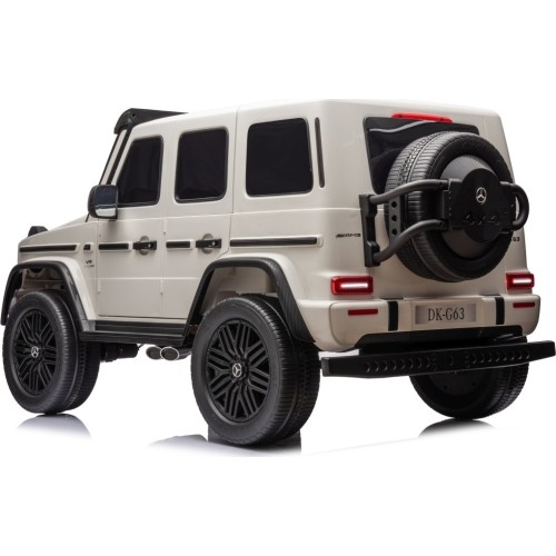 Mercedes Benz G63 AMG XXL pojazd STRONG MP4 biały