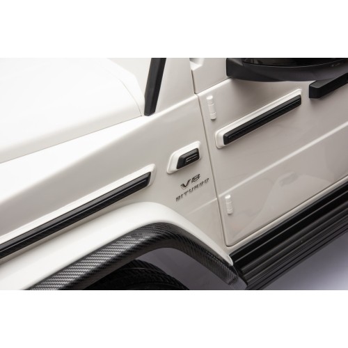 Mercedes Benz G63 AMG XXL pojazd STRONG MP4 biały