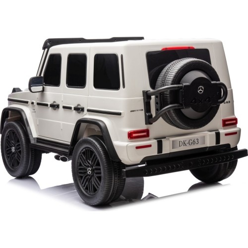 Mercedes Benz G63 AMG XXL pojazd STRONG MP4 biały
