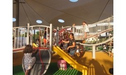 Zestaw integracyjny na plac zabaw dla osób na wózkach inwalidzkich Inter-Play Dragon