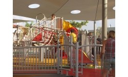 Zestaw integracyjny na plac zabaw dla osób na wózkach inwalidzkich Inter-Play Dragon