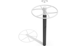 Wiszące koło - karuzela na plac zabaw Inter-Play Buran