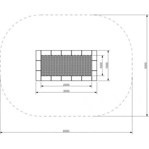 Trampolina Inter-Play Orta 150 x 300 WP