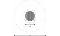 Trampolina na plac zabaw Inter-Play Rado 225 WP