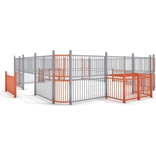 Bramka piłkarska Inter-Play 1 (7x7 m)