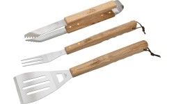 Zestaw narzędzi do grillowania Cattara Wood - 3 szt.